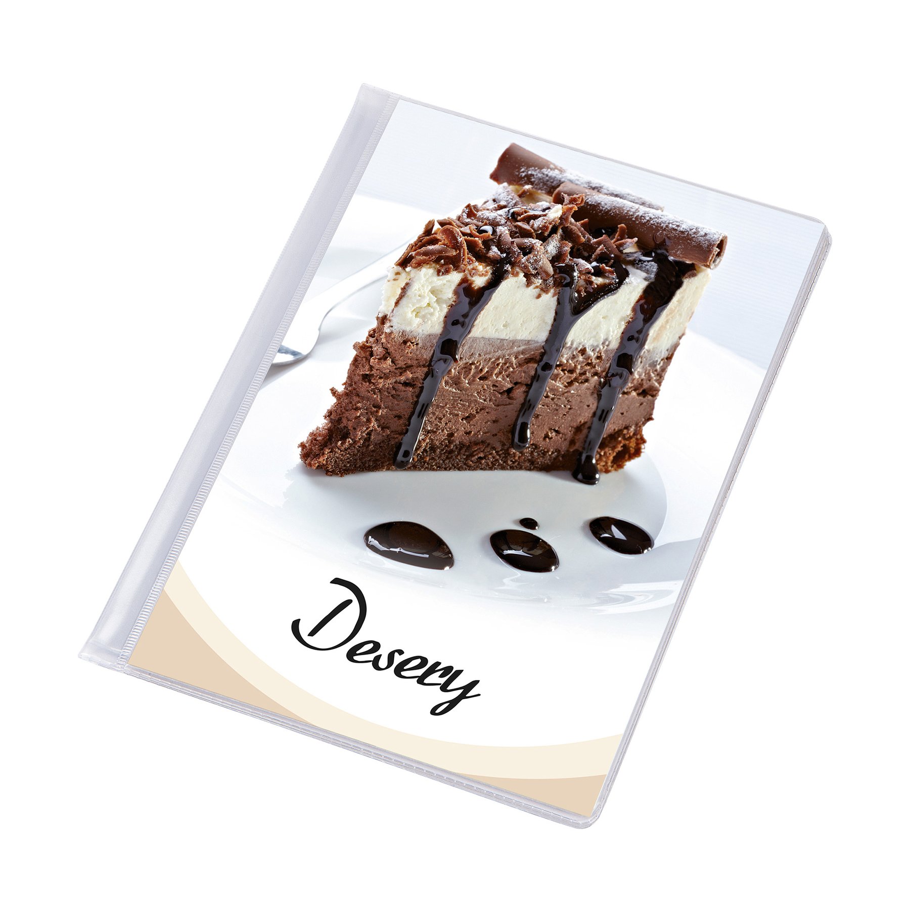Menu folder, for cafe, A5, PVC, type 2