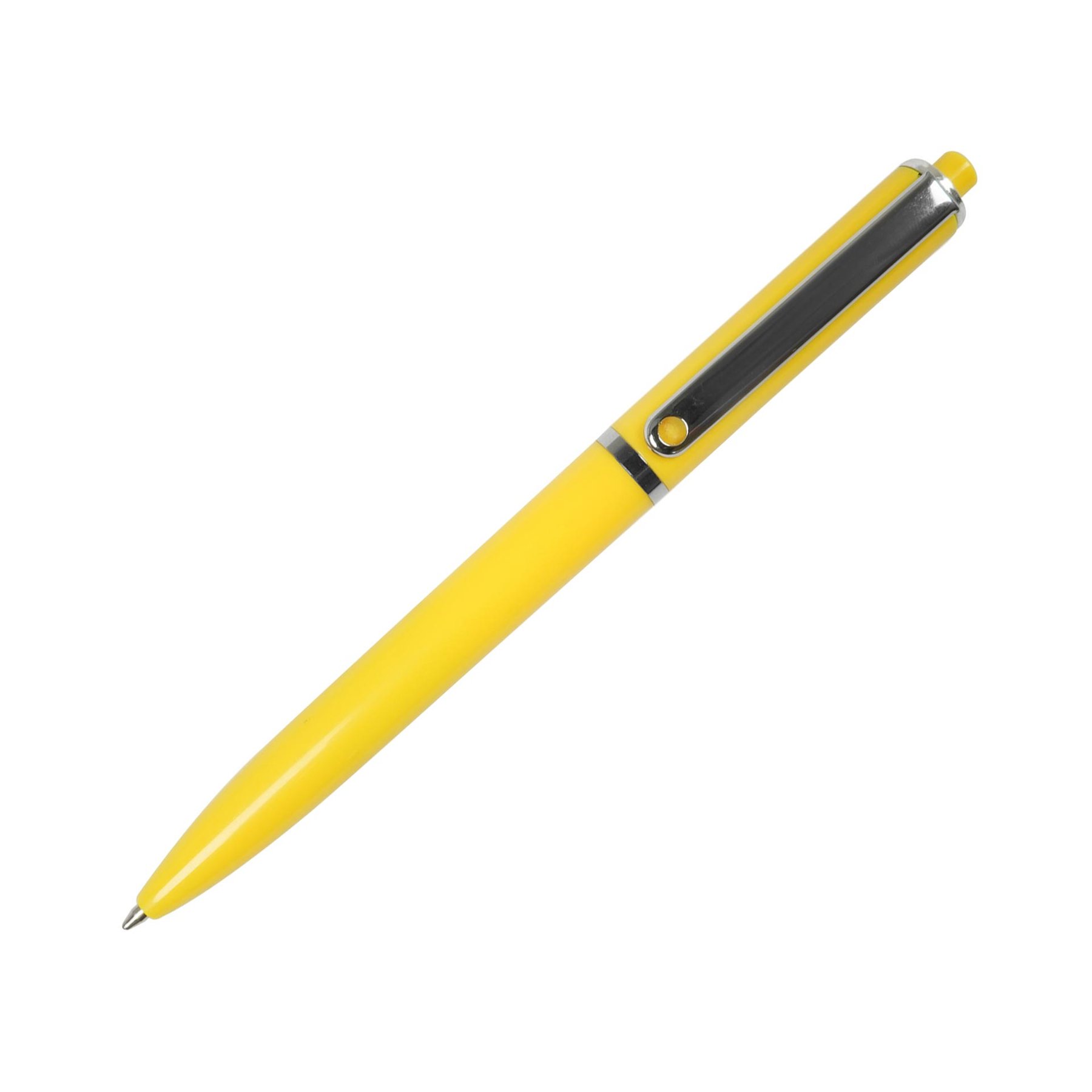 Pen Pengo, plastic, yellow