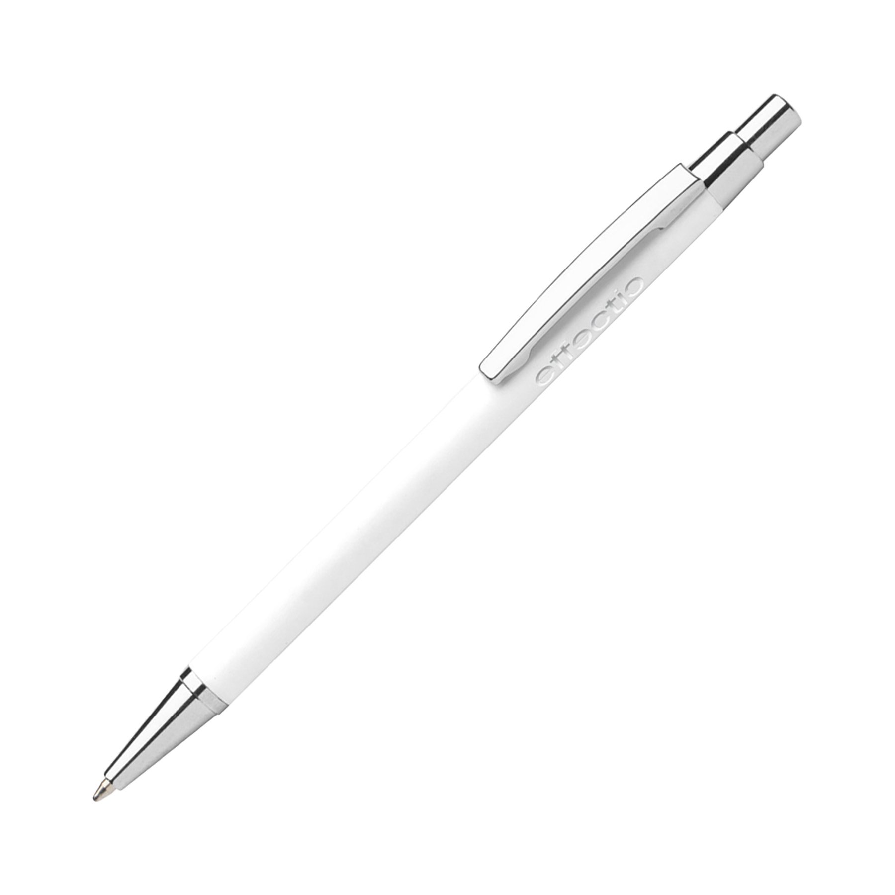 Pen Cetus Chromy, metal, white