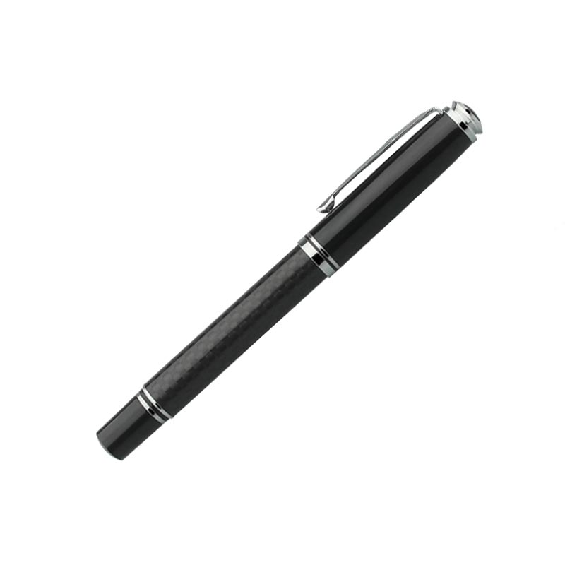 Carbon Rollerball, metal, black