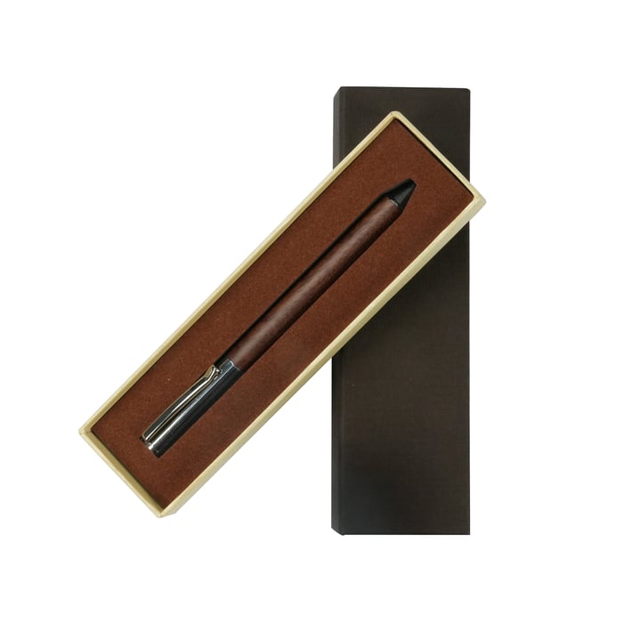 Timberink Pen, Metal and Wood, in Box, with Engraving, 20 pcs