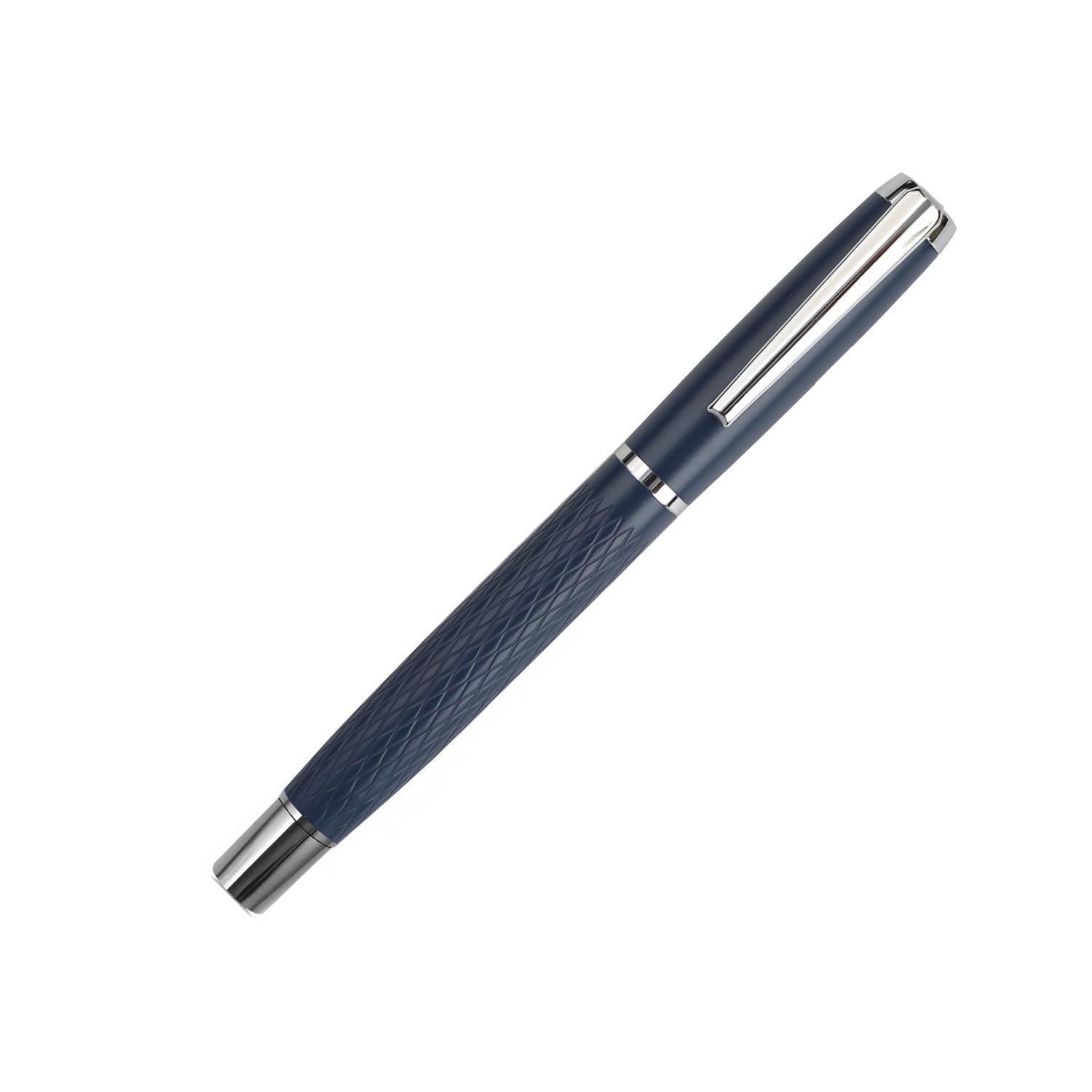 Rollerball Grip, metal, blue