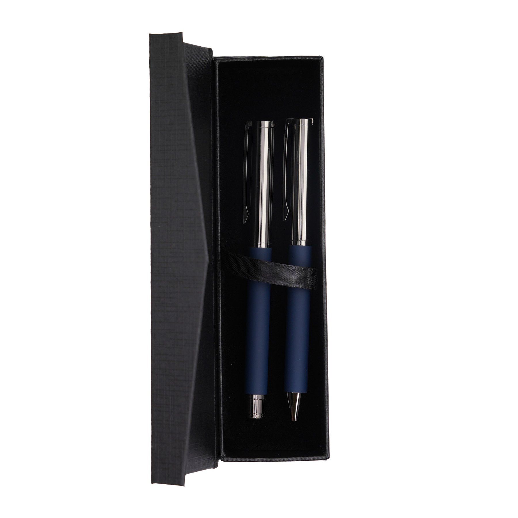 Set pen and rollerball Grace, metal, blue