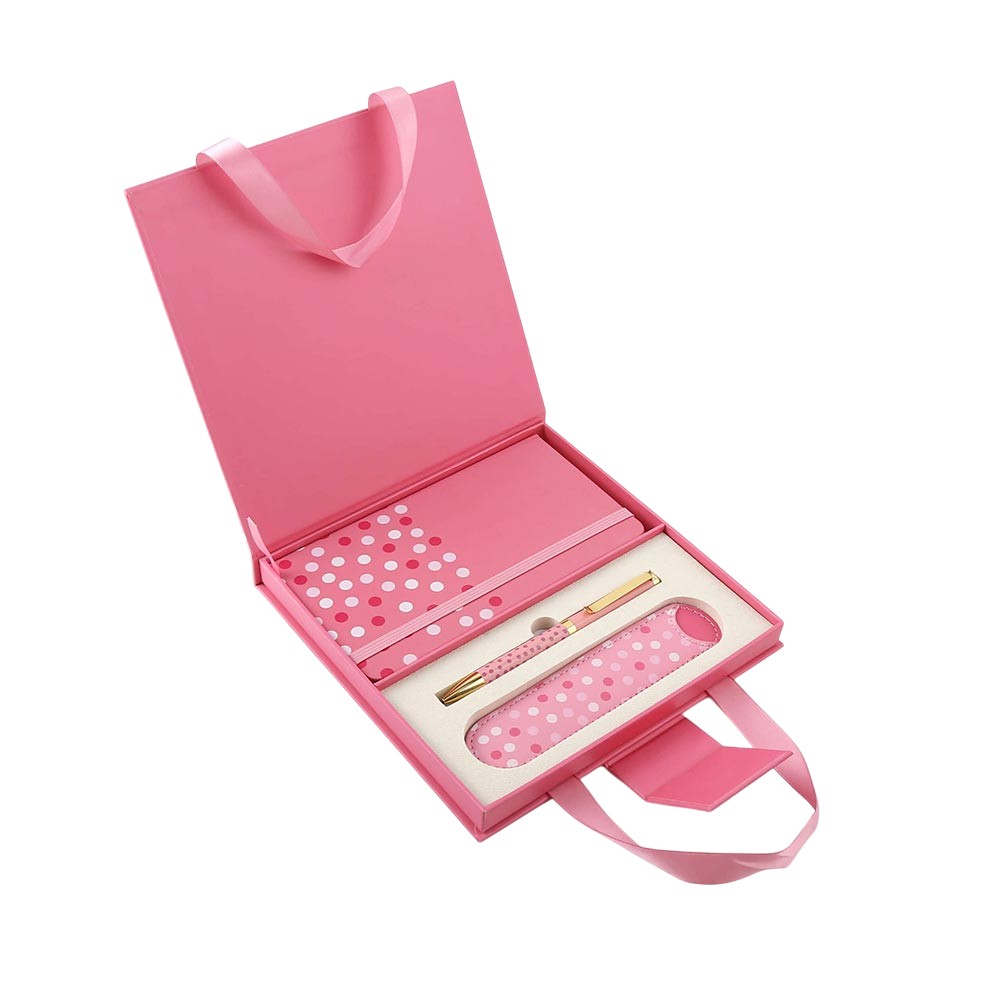 PRETTY SET GIFT A6 3in1 IN BOX PINK
