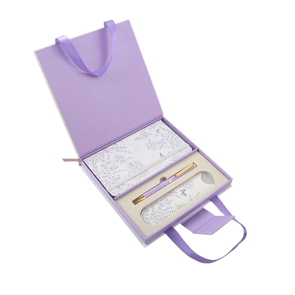 PRETTY SET GIFT A6 3in1 IN BOX PURPLE