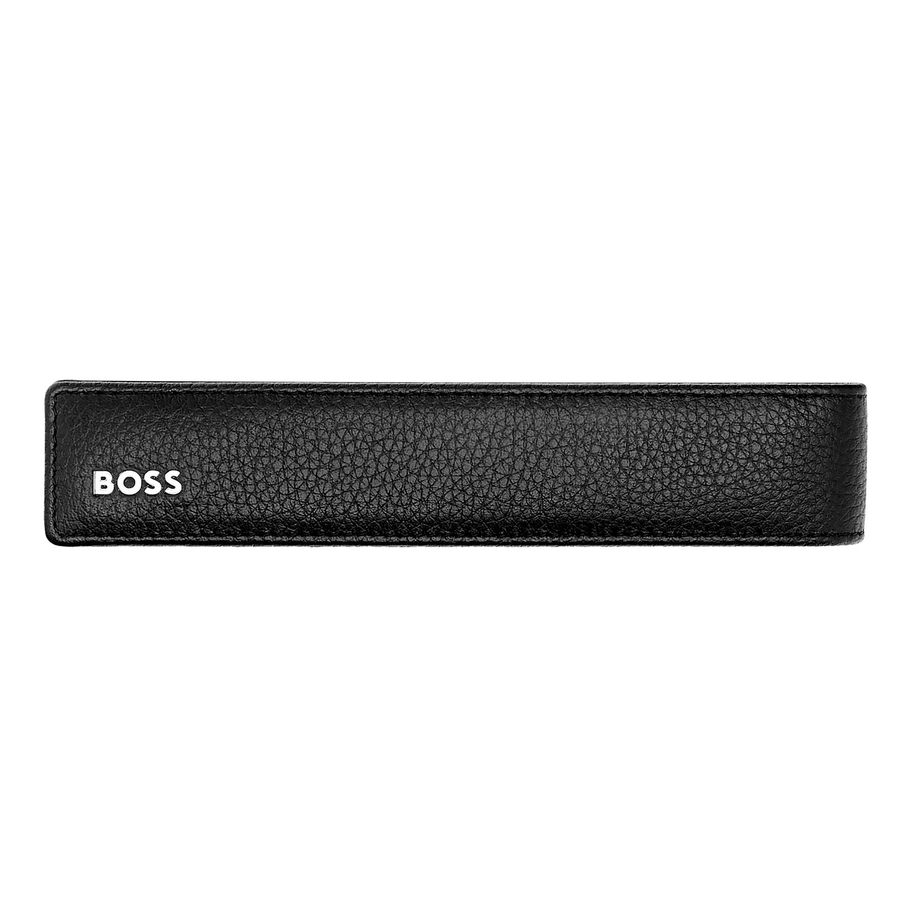 Hugo Boss Sleeve Classic Grained, single pen, black