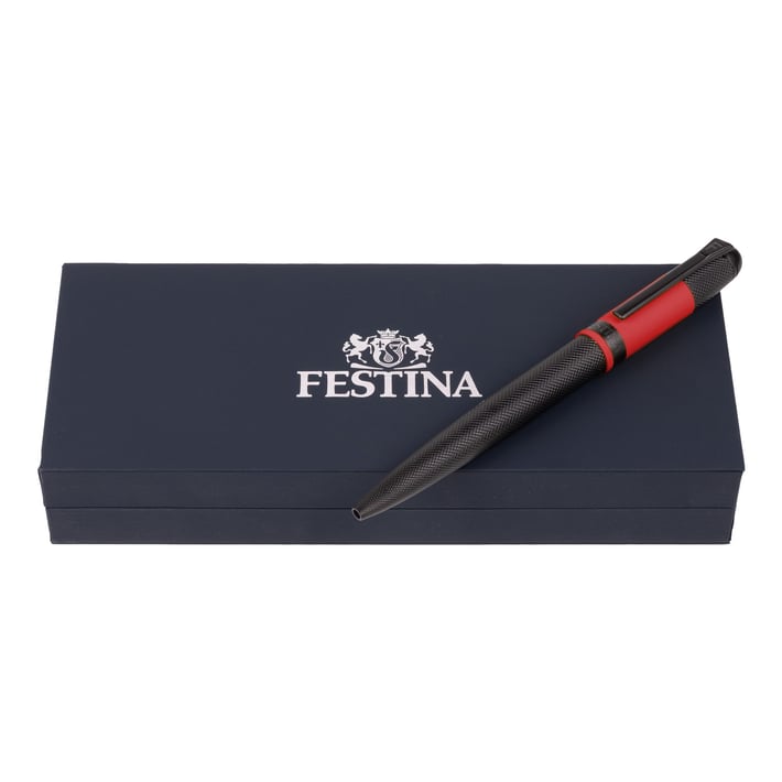 Festina Химикалка Classicals Black, в кутия, червена