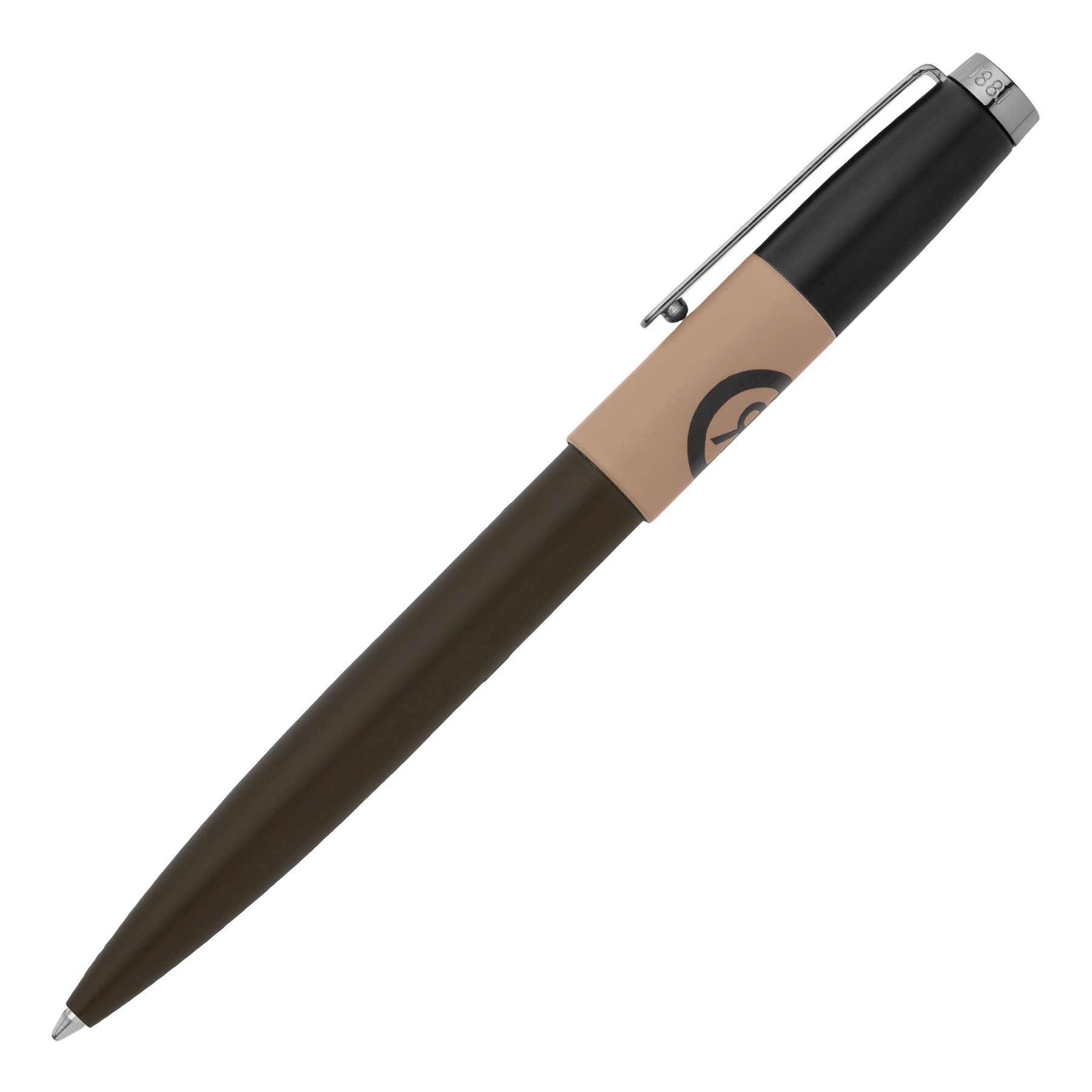 Cerruti 1881 Ballpoint Pen Brick, in box, black-beige