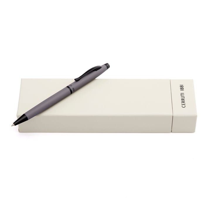 Cerruti 1881 Химикалка Oxford, в кутия, сива