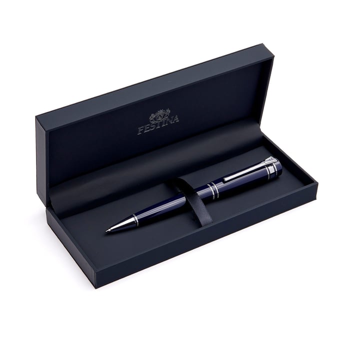 Festina Химикалка Bold Classic, в кутия, тъмносиня