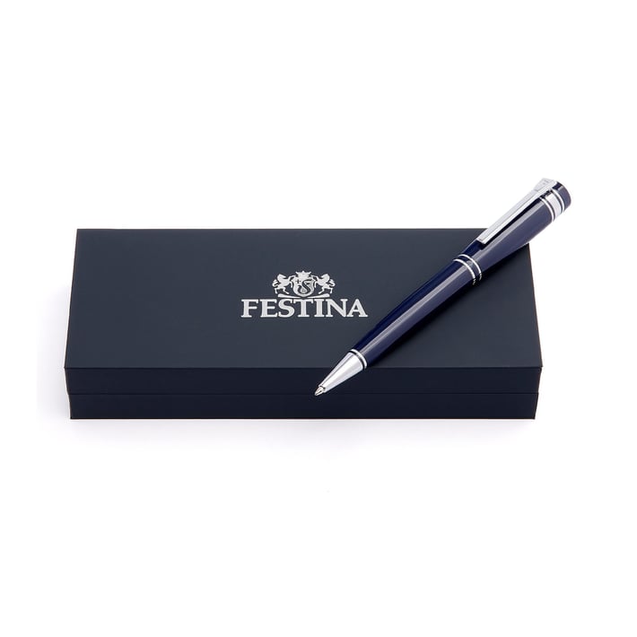 Festina Химикалка Bold Classic, в кутия, тъмносиня