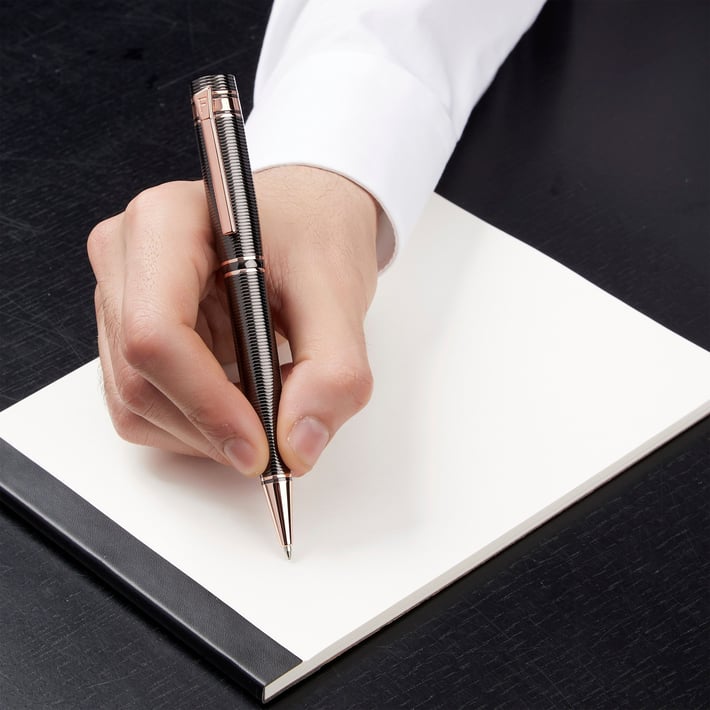 Festina Химикалка Bold Stripe, в кутия, розово злато