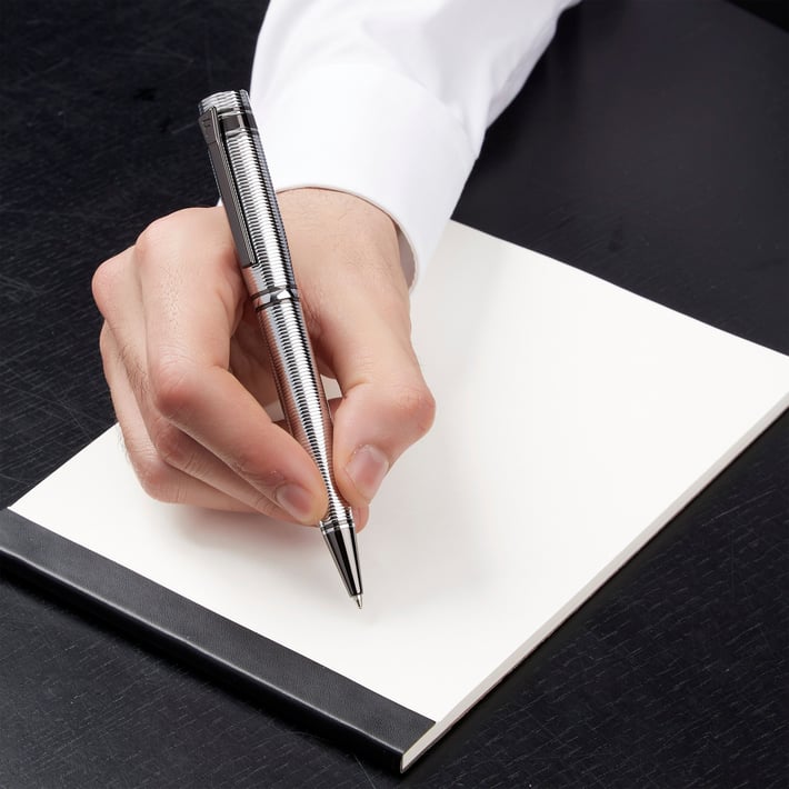 Festina Химикалка Bold Stripe, в кутия, хром