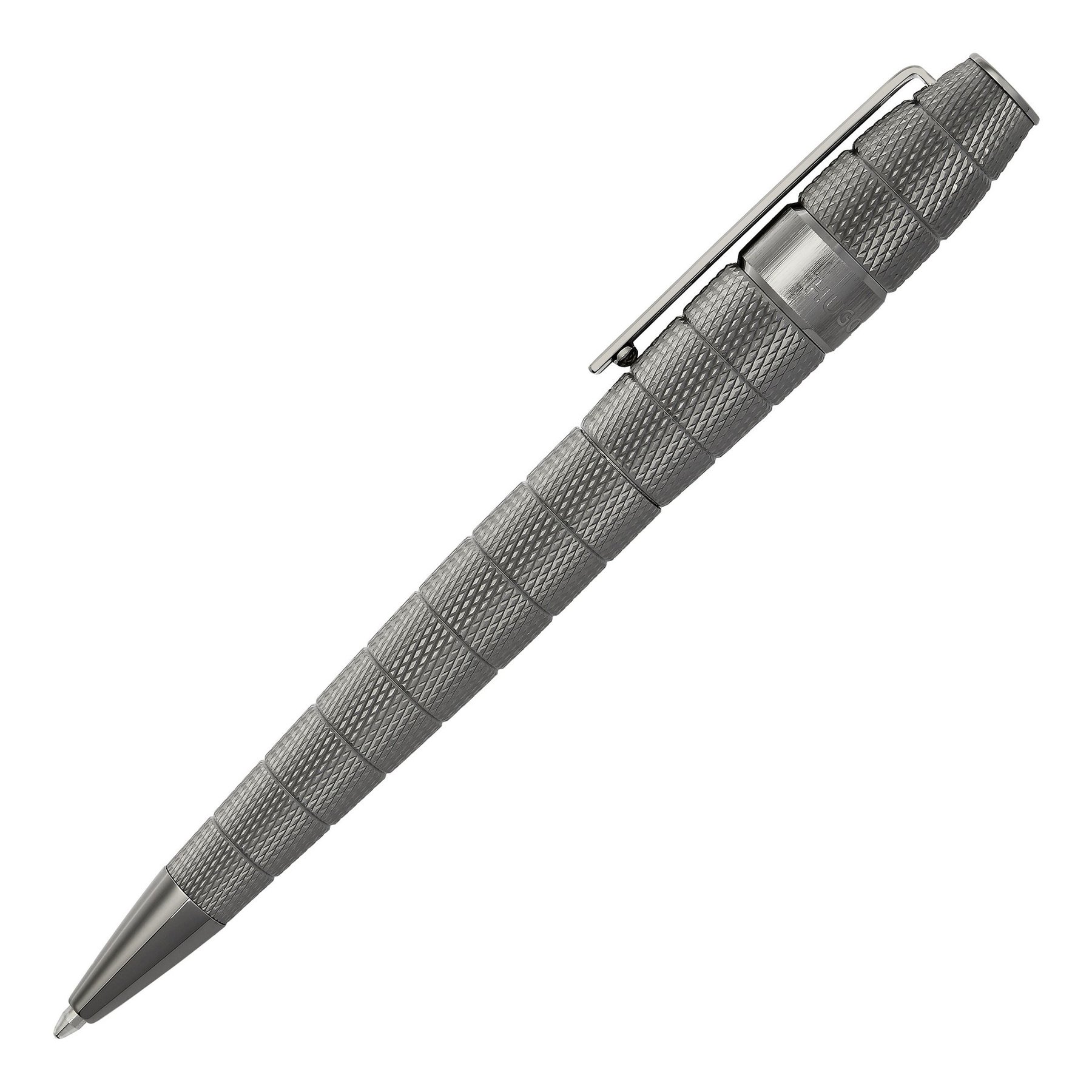Hugo Boss Ballpoint pen Quantum, in box, chrome
