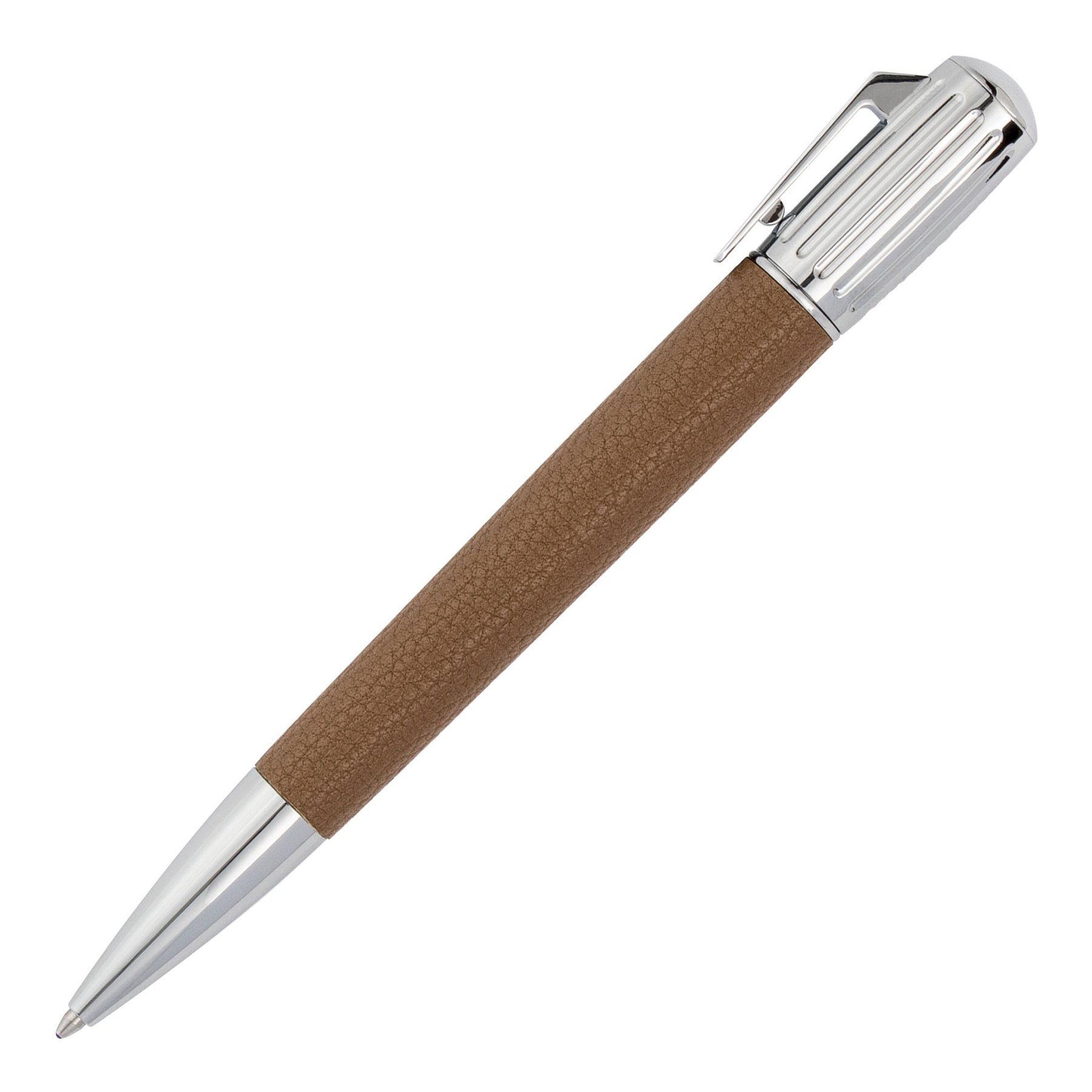 Ballpoint pen Hugo Boss Pure Iconic, in box, caramel