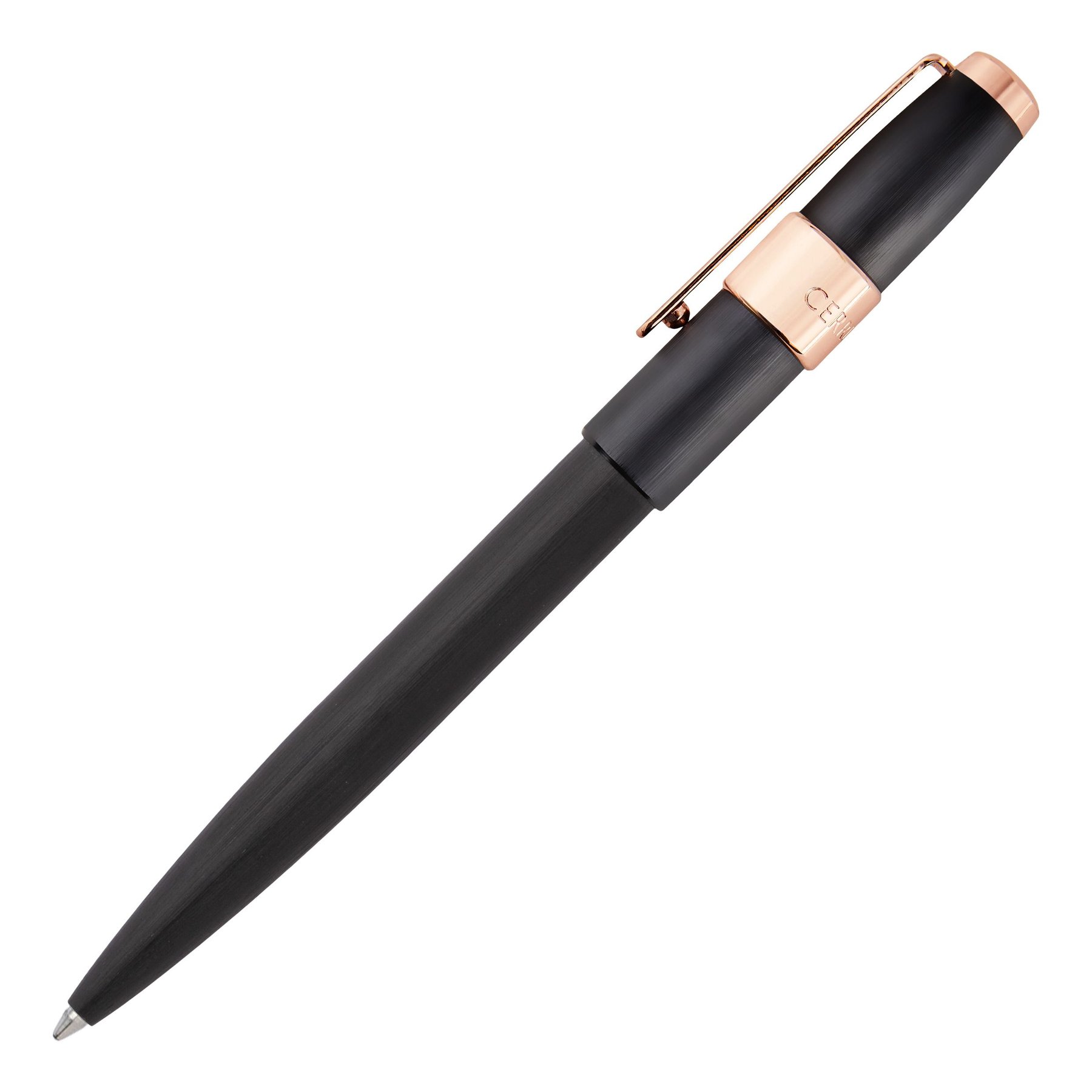 Cerruti 1881 Pen Block Brushed, boxed, black