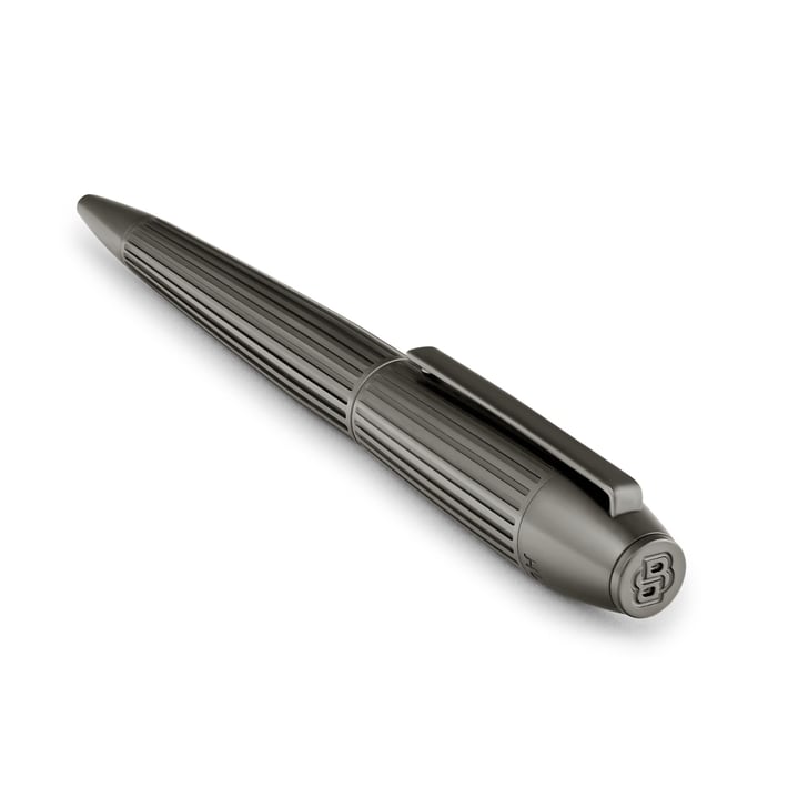 Hugo Boss Химикалка Arcade, тъмносива