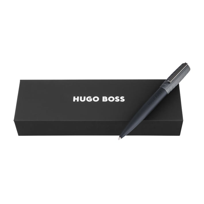 Hugo Boss Химикалка Arche Bauhaus, тъмносива