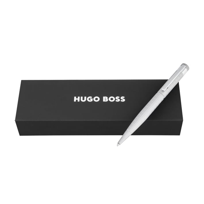 Hugo Boss Химикалка Loop Bauhaus, сива