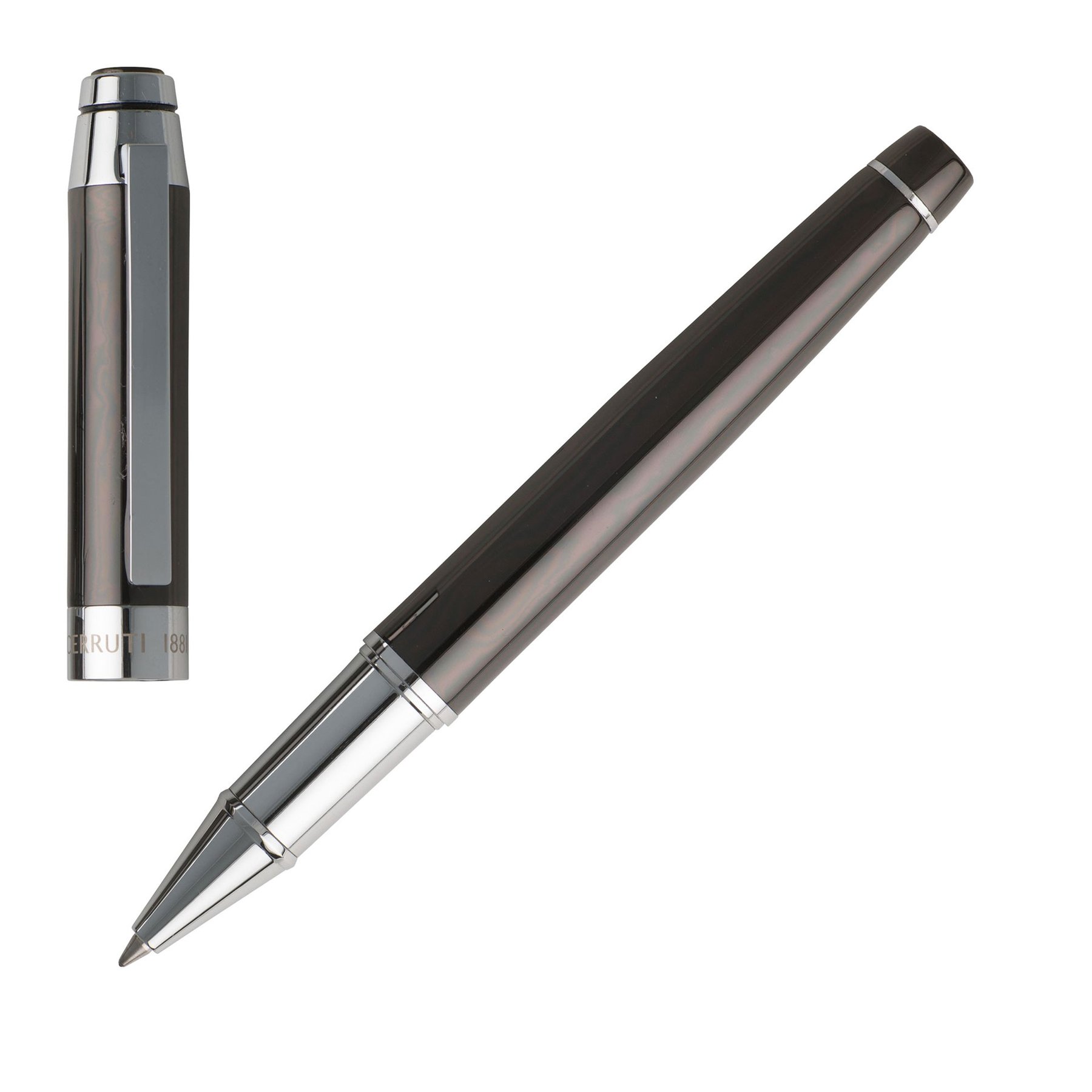 Cerruti 1881 Rollerball Heritage, in box, brown-gray