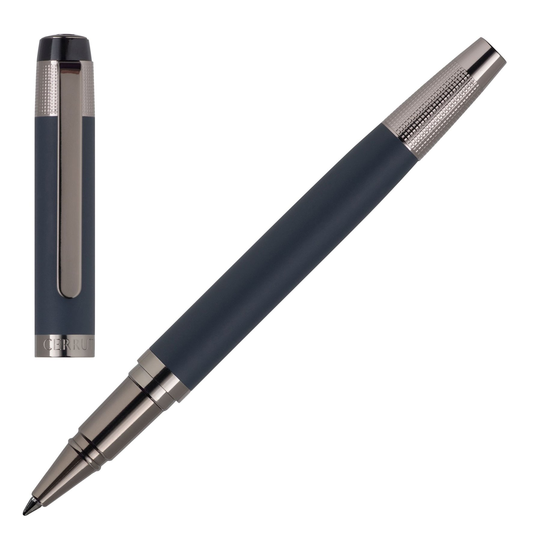 Cerruti 1881 Rollerball Thames, in box, dark blue