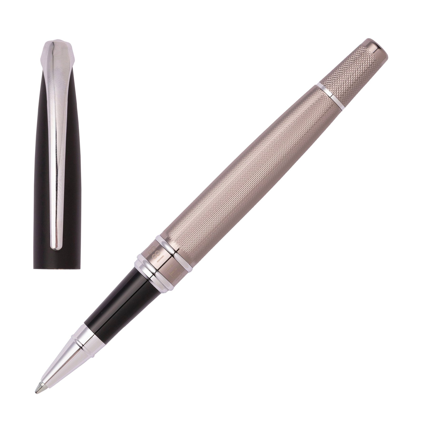 Cerruti 1881 Roller Abbey Diamond, boxed, black-beige