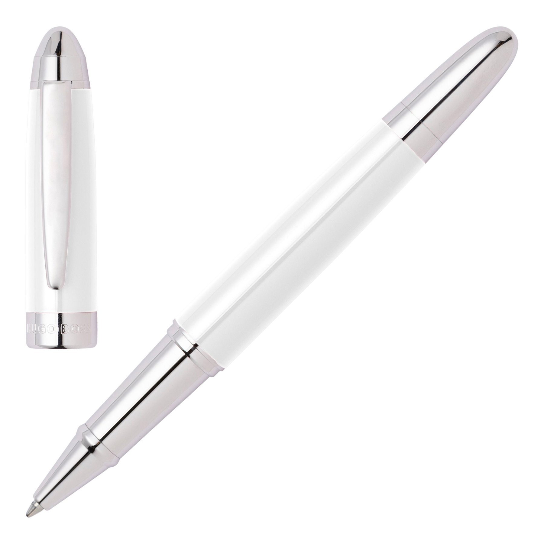 Hugo Boss Roller Icon, chrome, in box, white