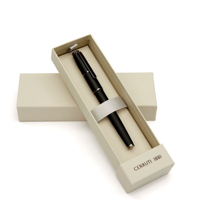 Cerruti 1881 Ролер Brick, в кутия, черен