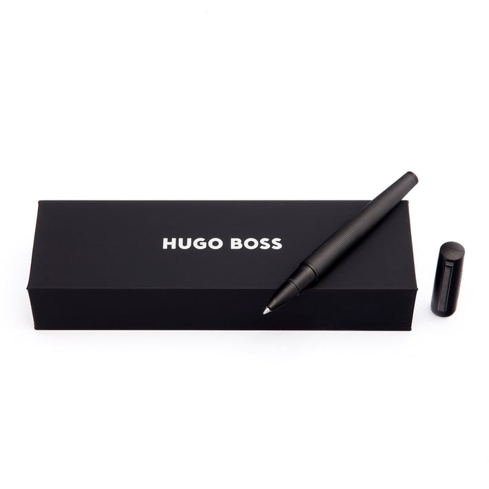Hugo Boss Ролер Arche Iconic, в кутия, черен