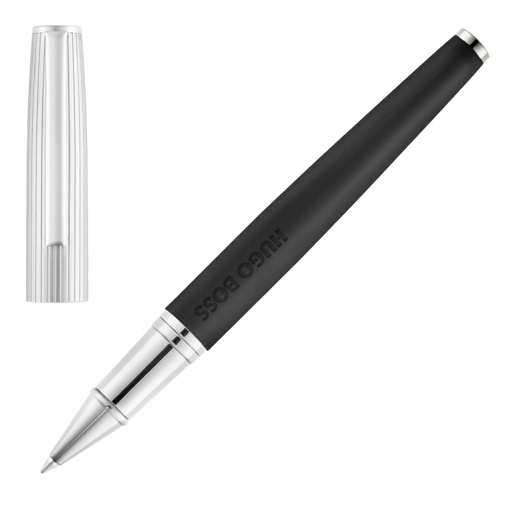 Hugo Boss Rollerball Illusion Arcade, black-silver