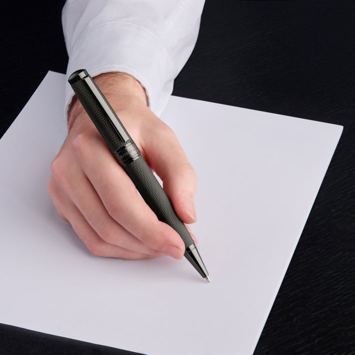 Hugo Boss Ролер Totem, черен