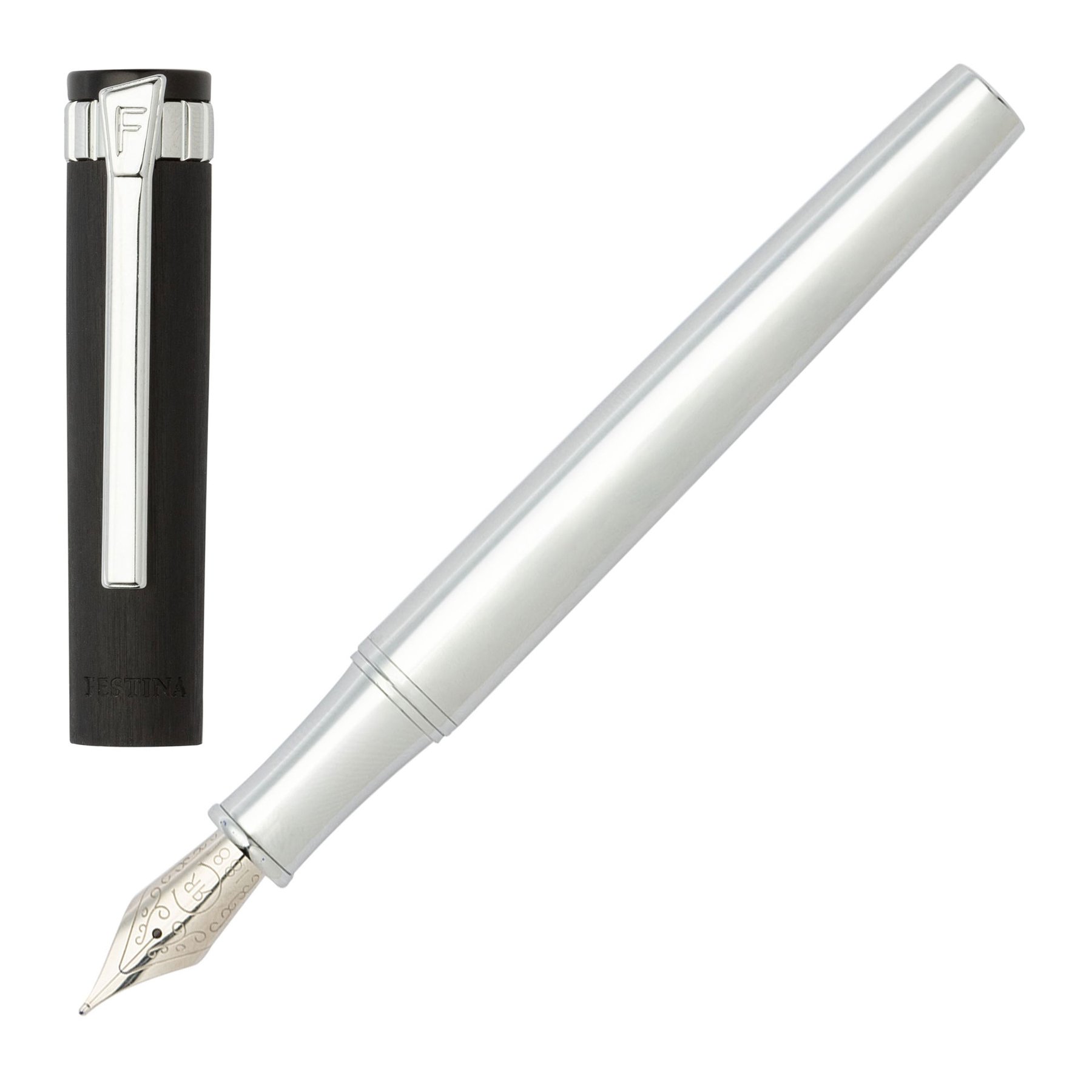 Festina Pen Prestige, in Box, Silver-Black