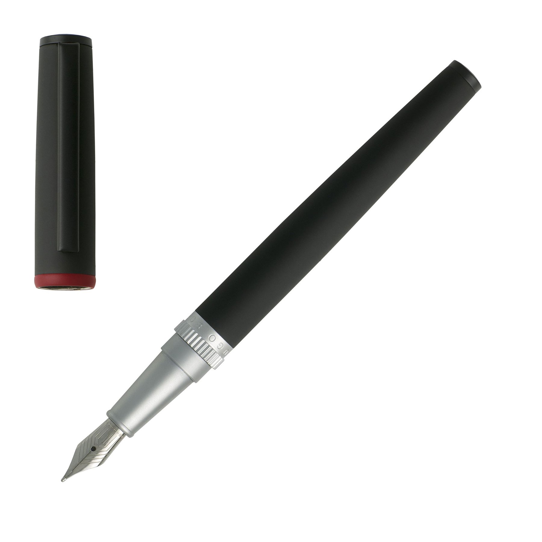 Hugo Boss Fountain pen Gear, boxed, black