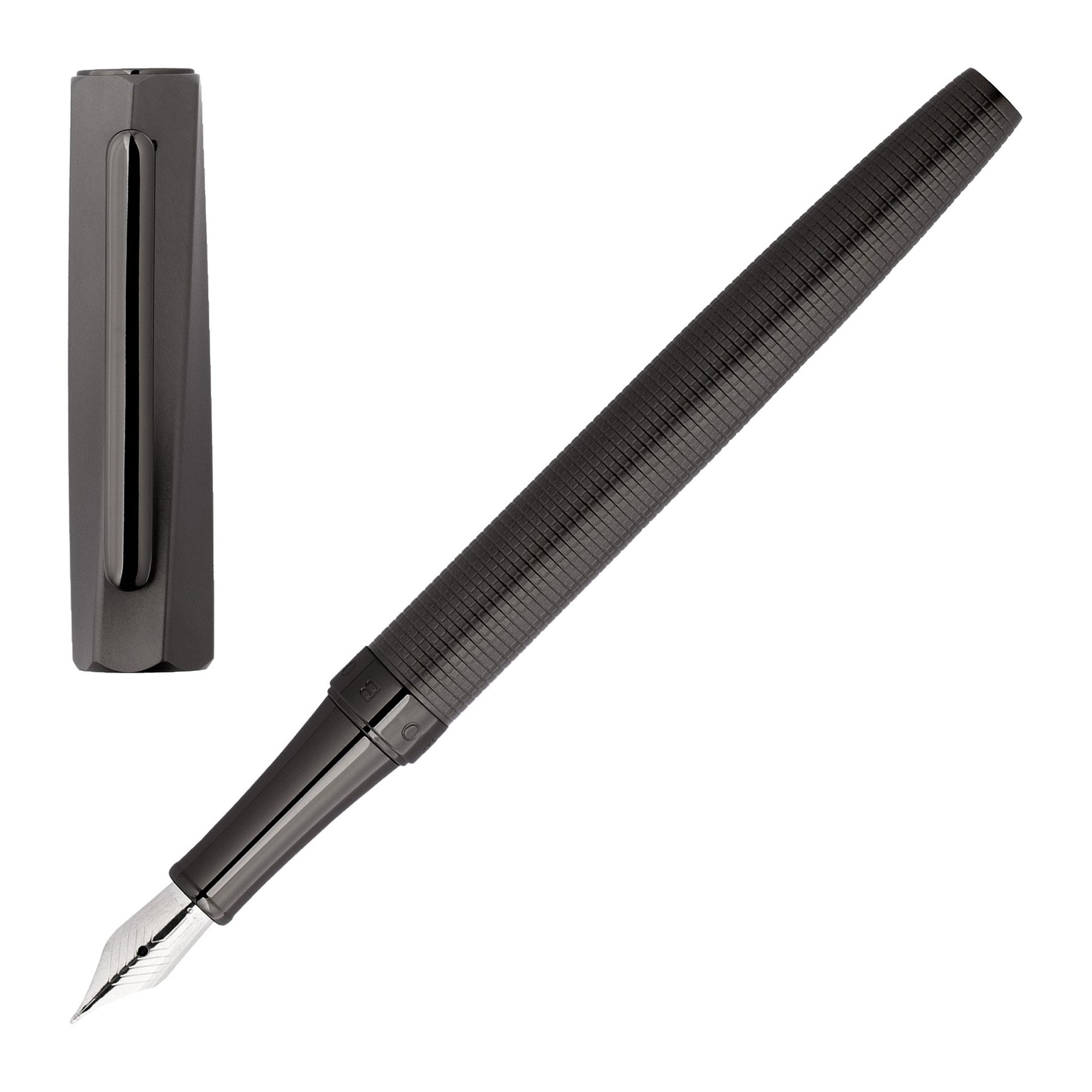 Hugo Boss Pen Twist, in box, dark gray