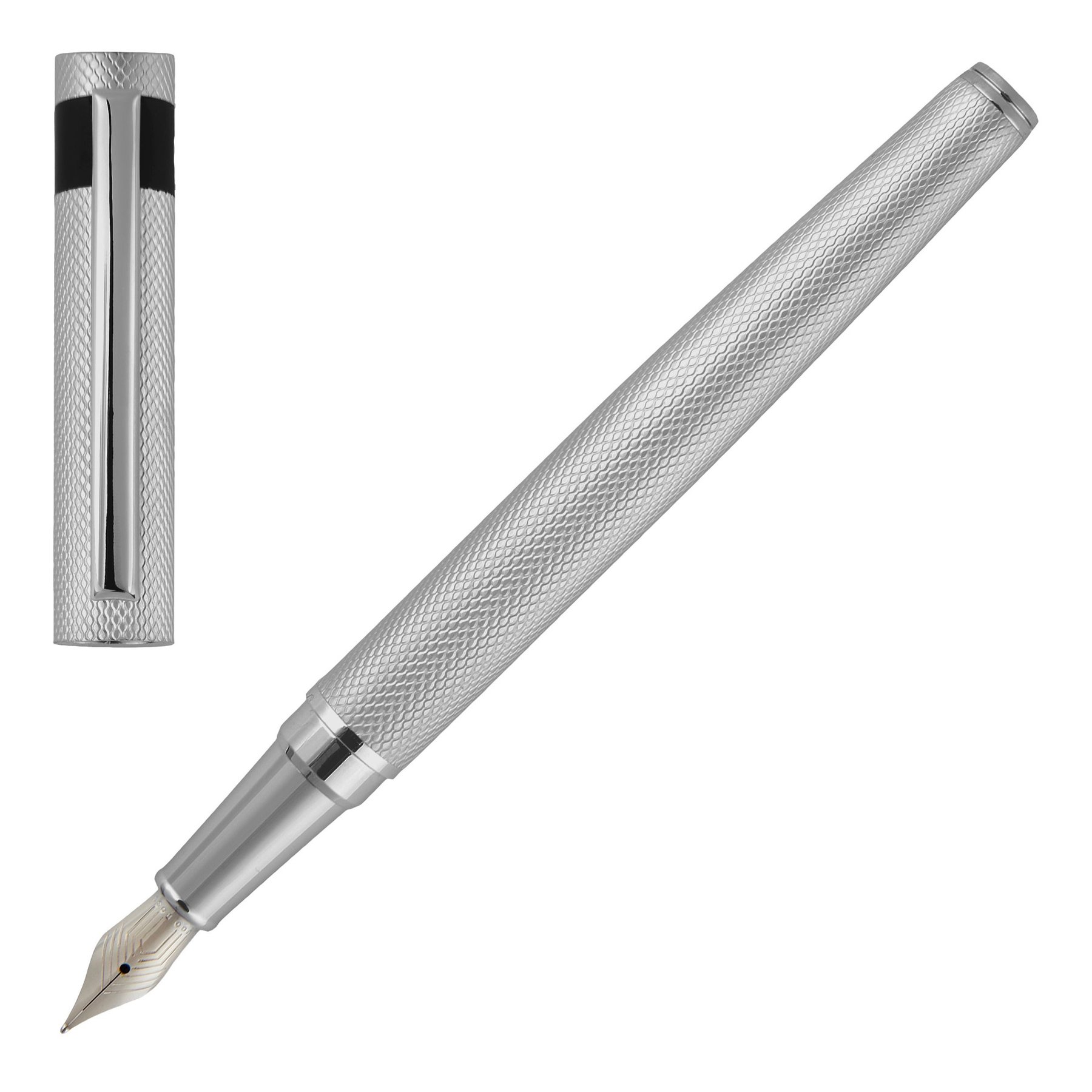 Hugo Boss Pen Loop Diamond, boxed, chrome