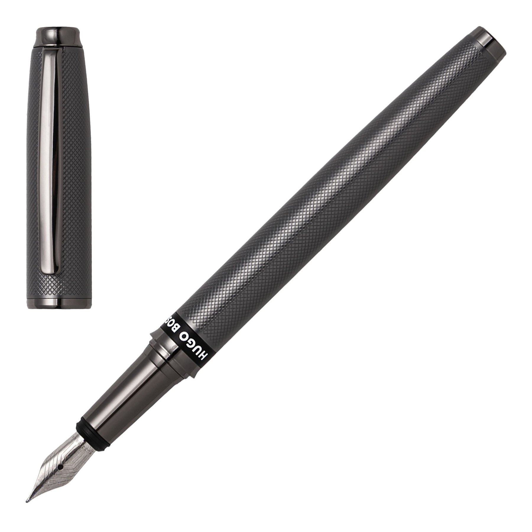 Hugo Boss Pen Stream, matte, boxed, chrome
