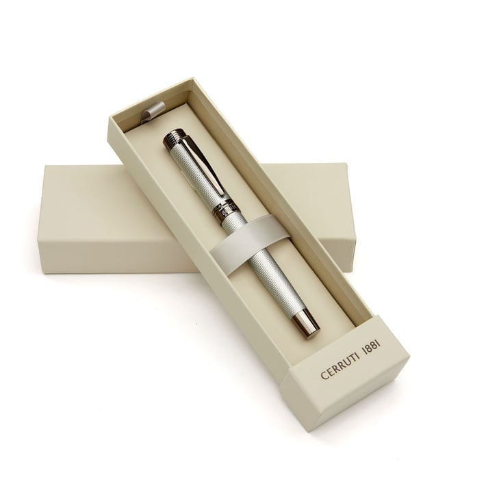 Cerruti 1881 Писалка Zoom Diamond, в кутия, хром