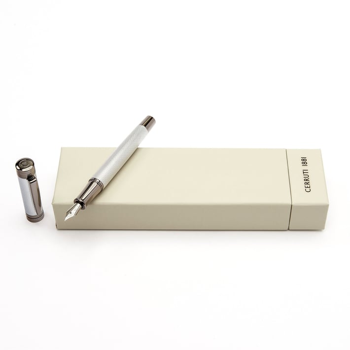 Cerruti 1881 Писалка Zoom Diamond, в кутия, хром