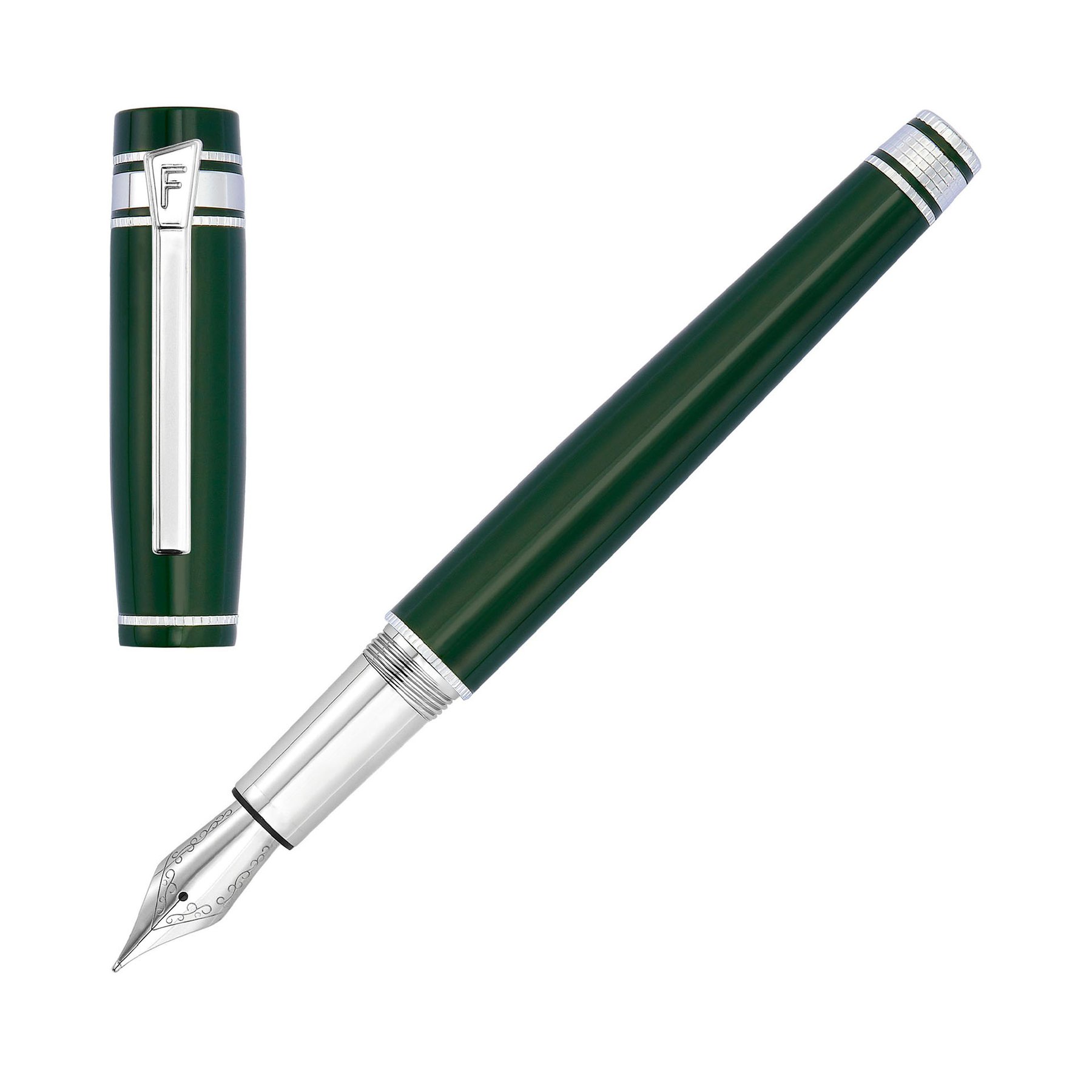 Festina Fountain Pen Bold Classic, in box, green