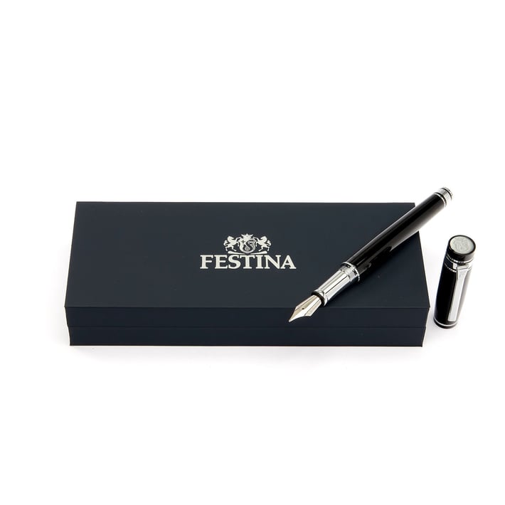 Festina Писалка Bold Classic, в кутия, черна