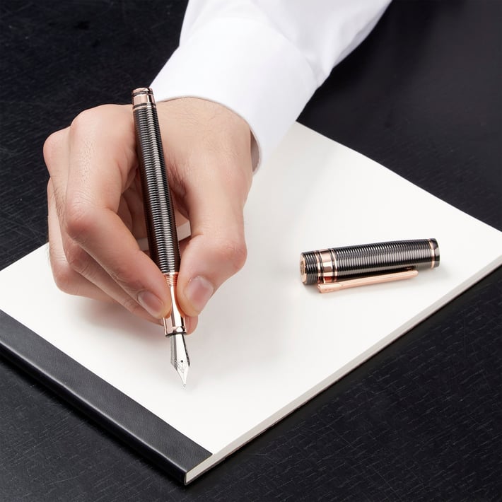 Festina Писалка Bold Stripe, в кутия, розово злато