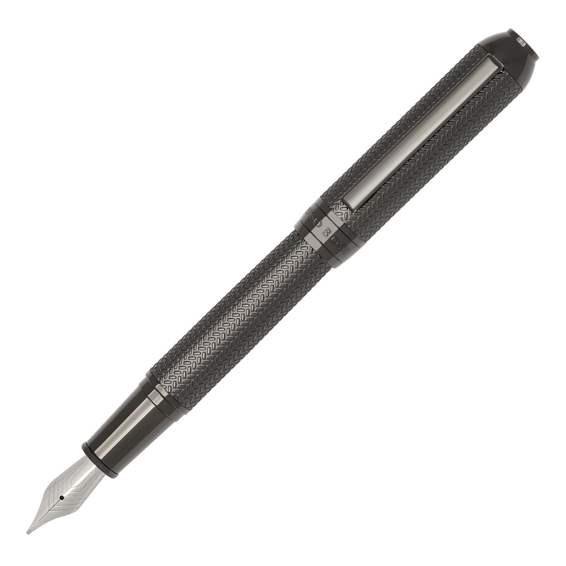 Hugo Boss Pen Elemental, in Box, Chrome