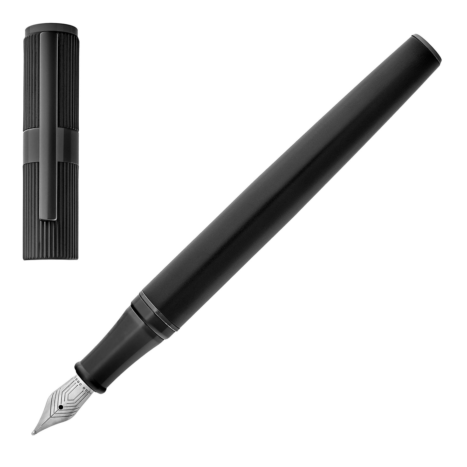 Fountain pen Hugo Boss Formation Line, in box, black