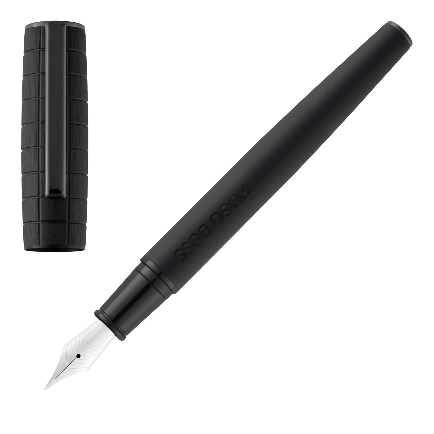 Hugo Boss Fountain pen Arche Bauhaus, black
