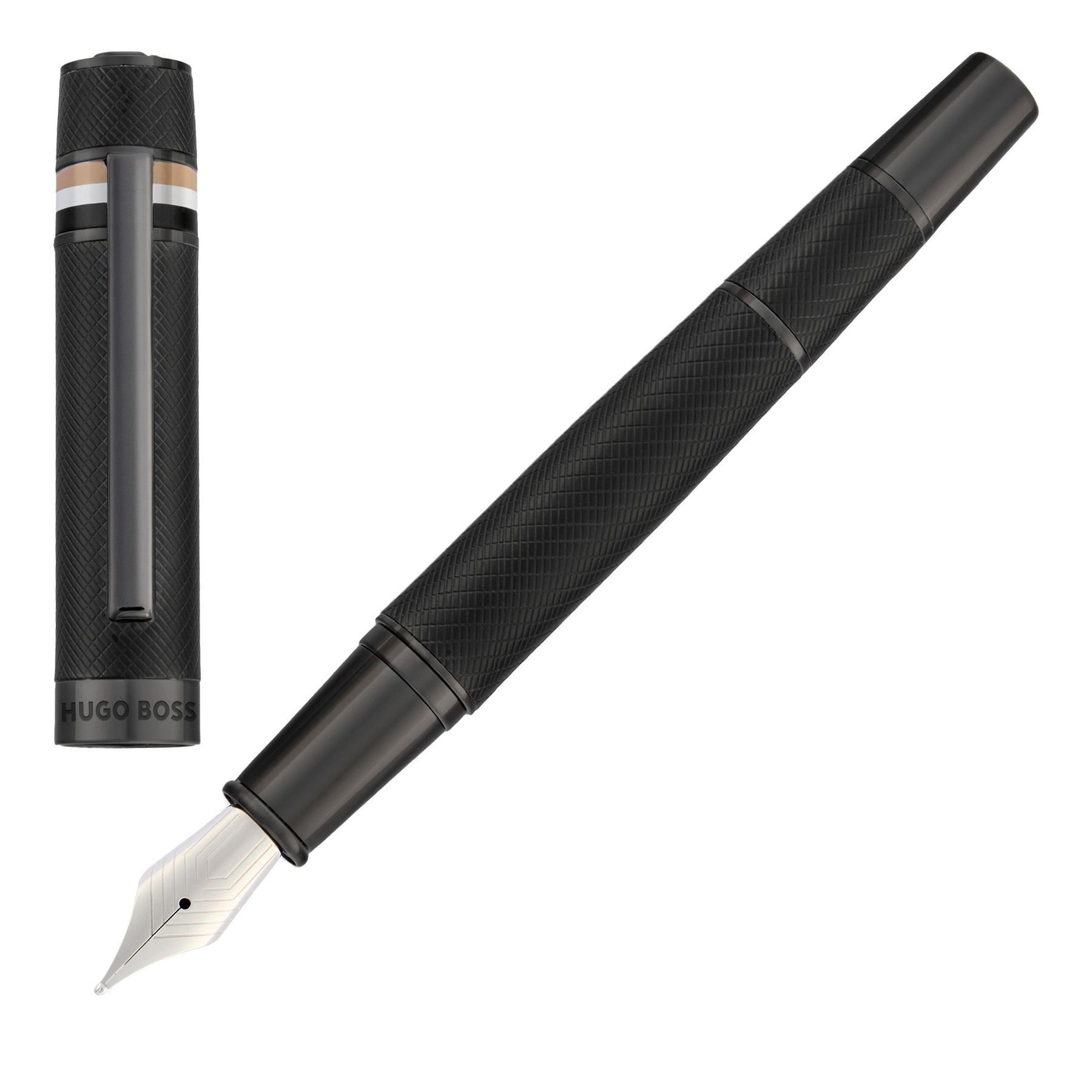 Hugo Boss Fountain pen Core Iconic, black