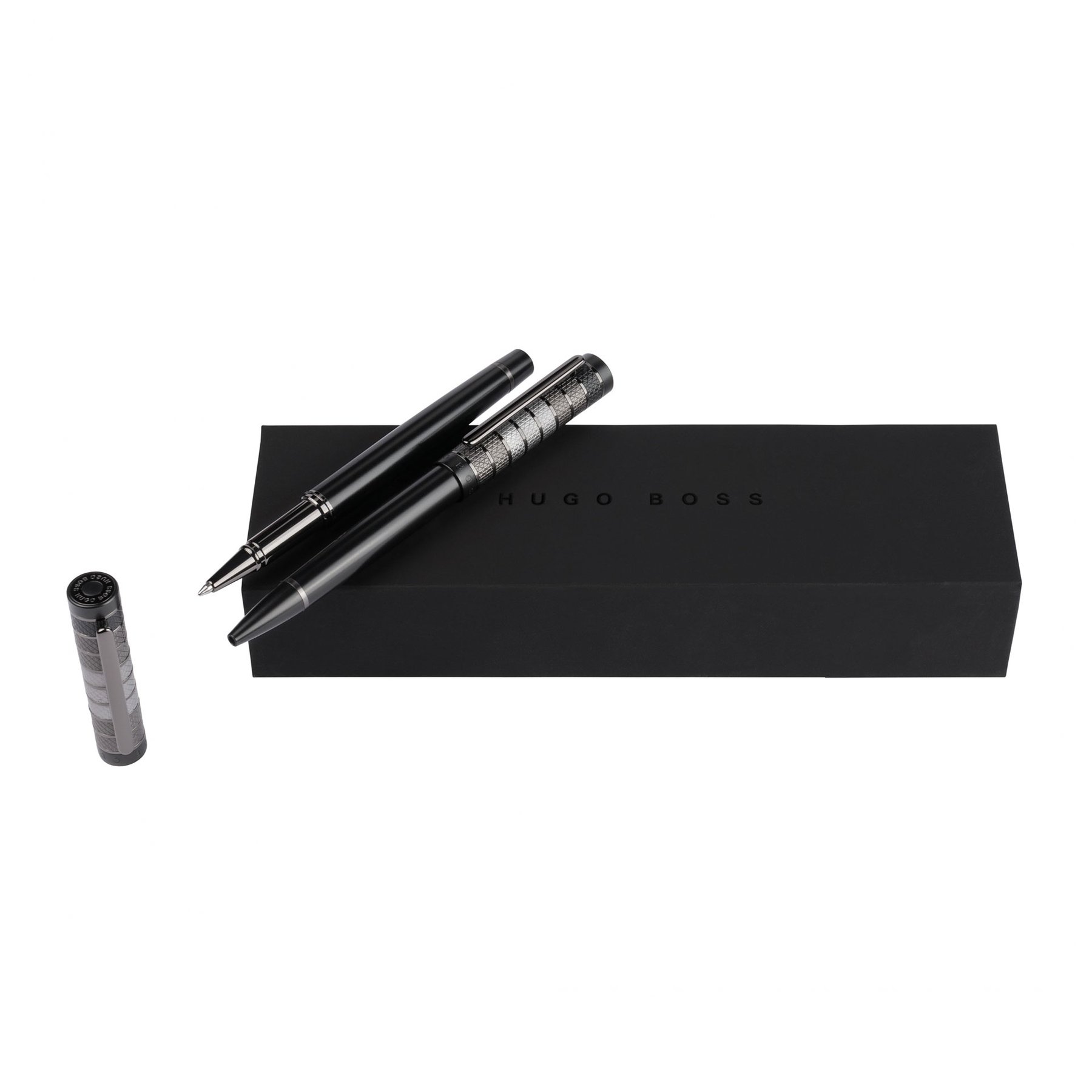 Hugo Boss Pen and roller set Grade, in box, black