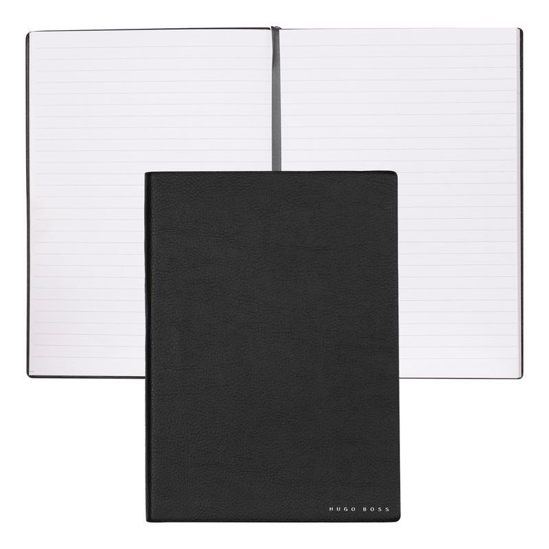 Hugo Boss Notebook Essential Storyline, ruled, A5, black