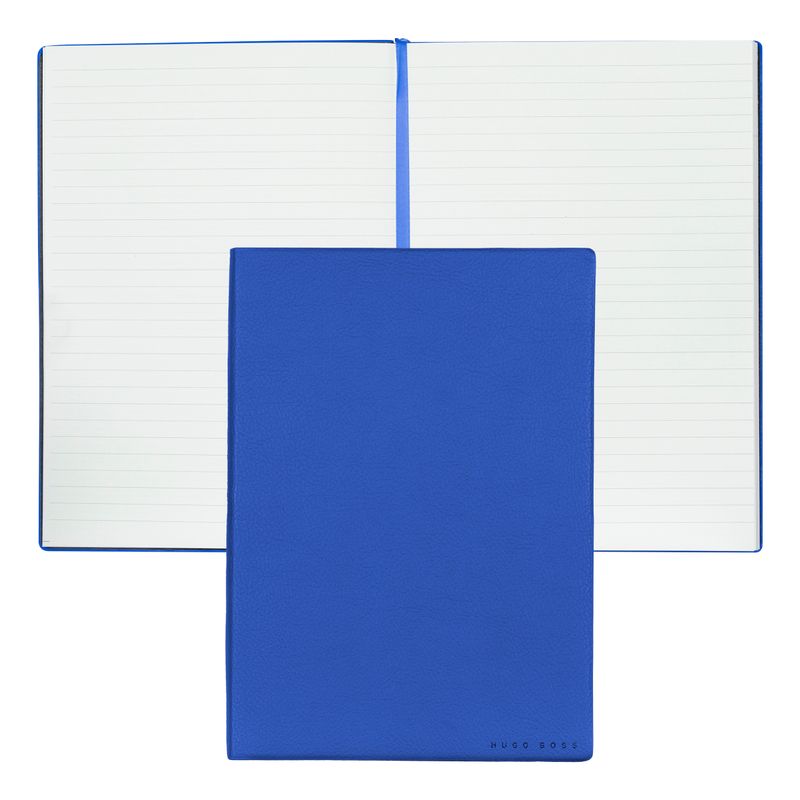Hugo Boss Notebook Essential Storyline, lined, A5, blue