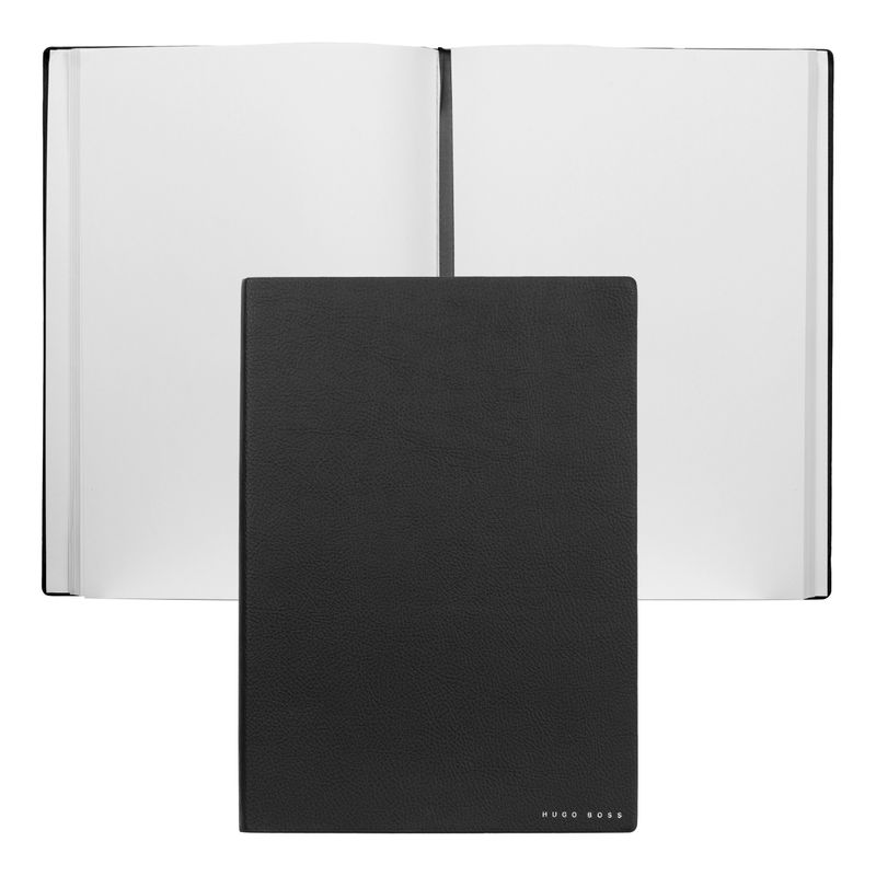 Hugo Boss Notebook Essential Storyline, blank pages, B5, black