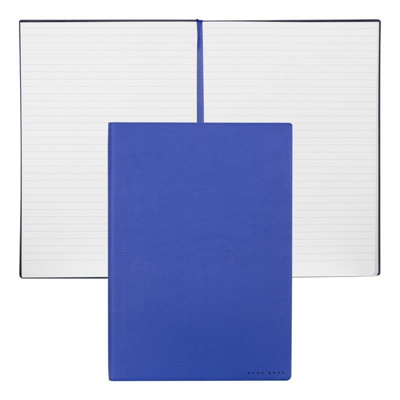 Hugo Boss Notebook Essential Storyline, ruled, B5, blue